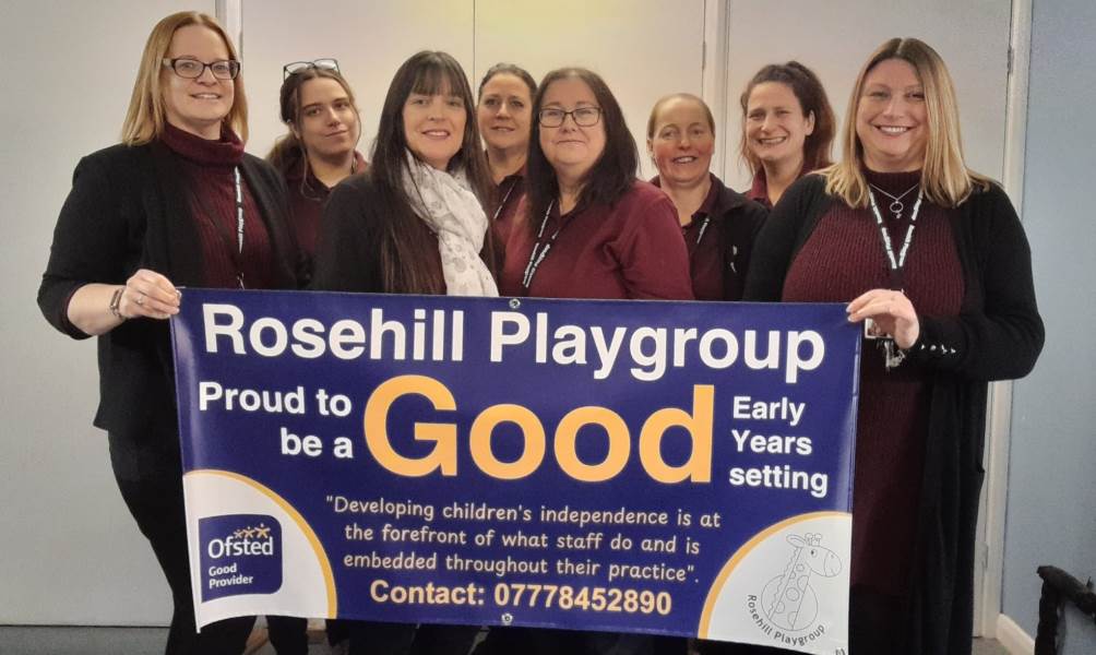 Rosehill Playgroup proud to be good